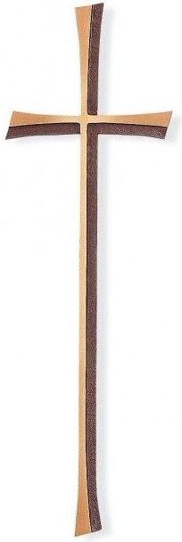 Náhrobný kríž Kontur z bronzu, 8–80 cm