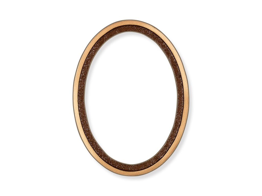 Fotorámik Kontur na náhrobok, bronz, 9–17 cm
