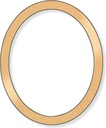 Fotorámik Ťažký Blok na náhrobok, bronz, 9,5–16,5 cm