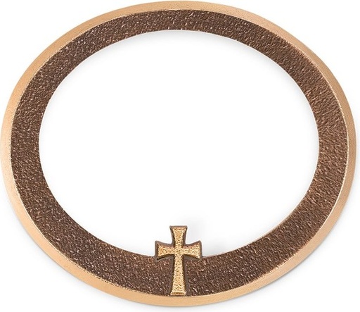[ST-SK-SYM37] Fotorahmen für Grabmal, Bronze, 6×7 bis 20×15 cm