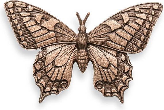 Bronzový motýľ na náhrobok, 6,5×10 cm alebo 8×12,5 cm