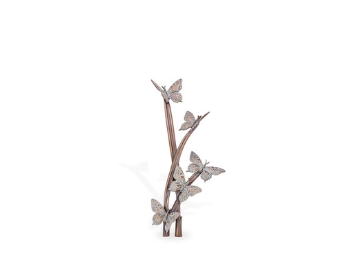 [ST-SK-SYM47] Bronzový let motýľov na náhrobok, 36×17 cm alebo 53×24,50 cm