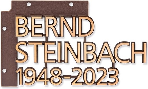 [ST-SK-SYM51] Bronze ritueller Quader mit Buchstaben, linke obere Ecke, Höhe 13,5 cm