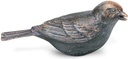Bronzový vrabec na náhrobek, 5×4×11 cm