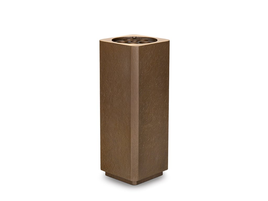 Bronzová váza na náhrobok, 18–32 cm