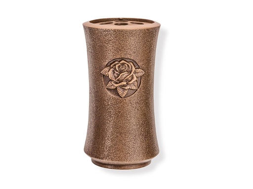 [ST-SK-VASE14] Nástenná váza na náhrobok, bronz, výška 11 alebo 20 cm