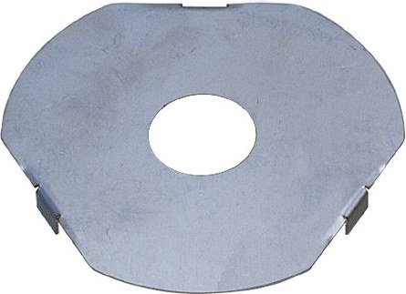 Veterný štít na náhrobný lampáš, priemer 7,2–9,5 cm