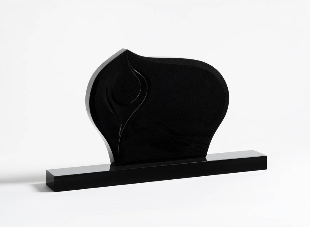 Nápísová doska č. 22 veľká – Black granite