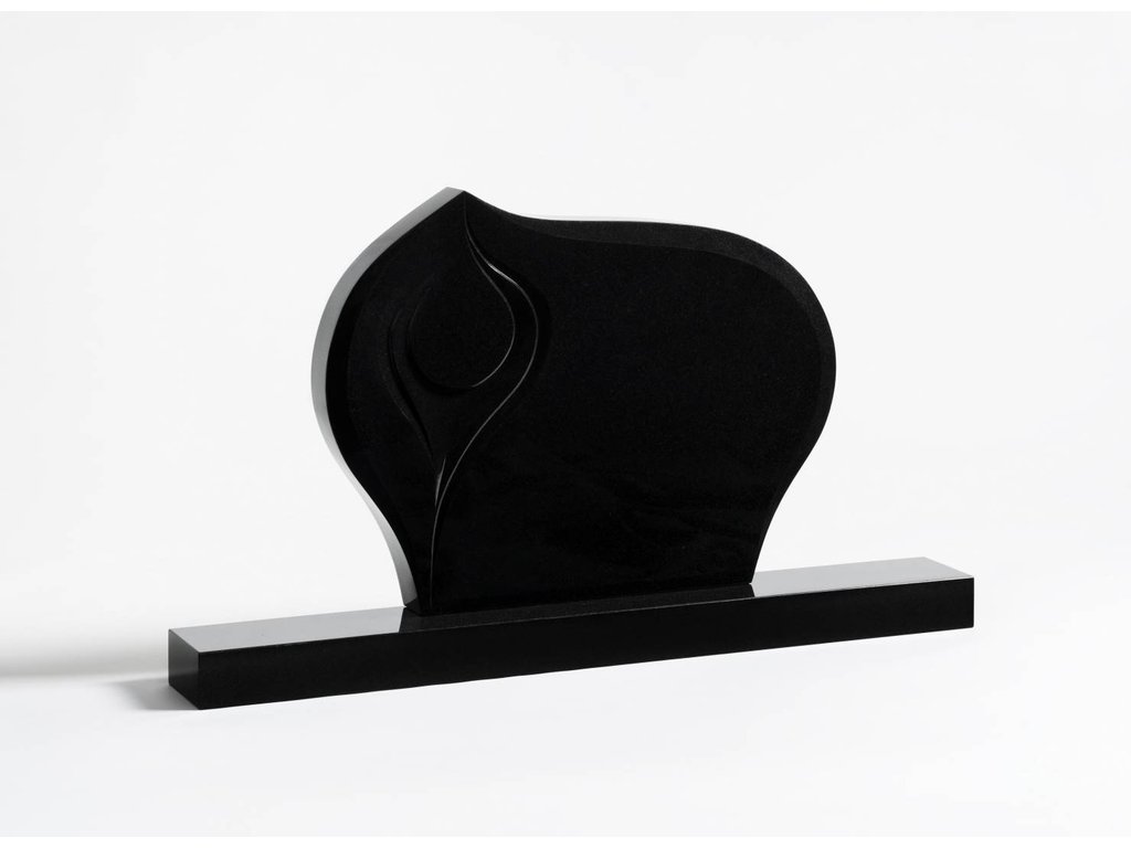 Nápísová doska č. 22 veľká – Black granite
