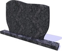 Velká nápisová deska Steel Grey