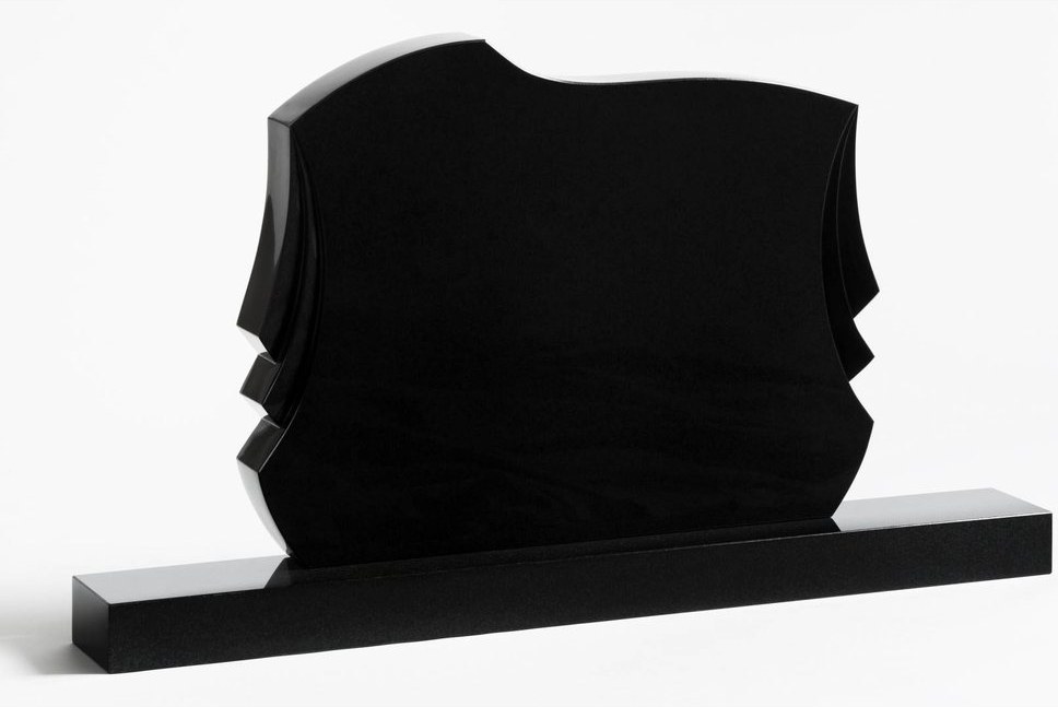 Nápisová doska č. 27 veľká - Black Granite