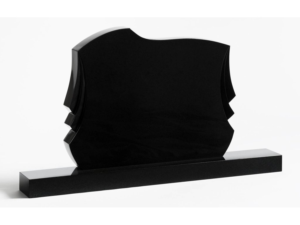 Nápisová doska č. 27 veľká - Black Granite