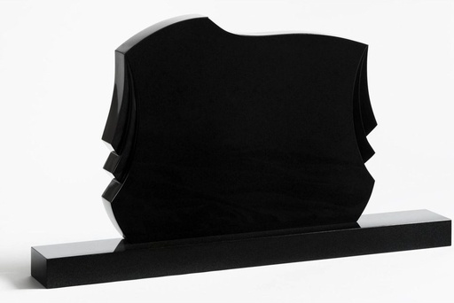 [MG-POMNIK-NA-DH-TVAR-C-27] Nápisová deska č. 27 velká - Black Granite