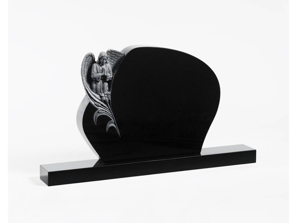 Nápisová doska č. 101 veľká – Black granite