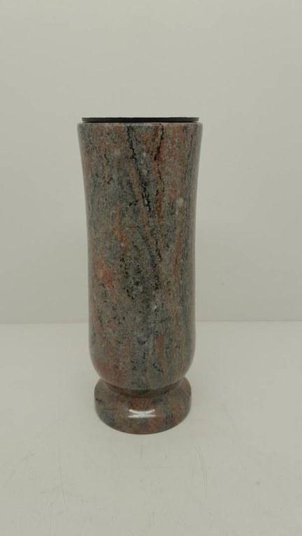 Granit-Friedhofs-Vase Himalaya AV387