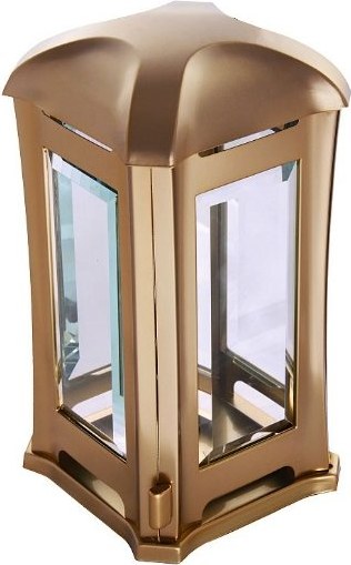 [A259/BRO] Lampáš fazetové sklo (Bronz)