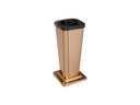 Quadratische Vase, gerade - groß