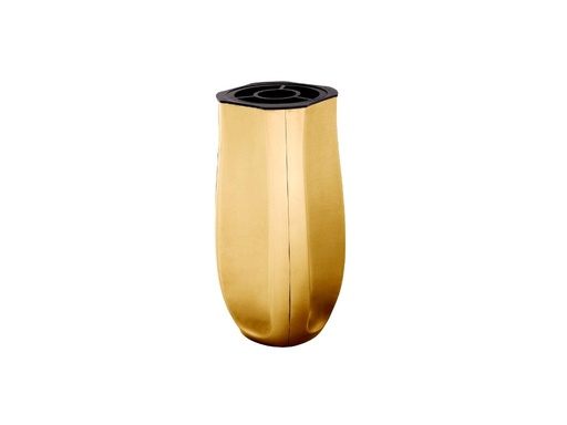 [A433/BRO] Vase, quadratisch (Bronz)