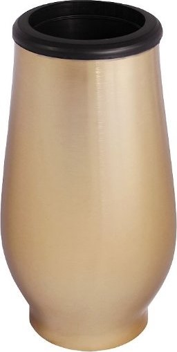 [A439/BRO] Váza oválna malá O95mm (Bronz)