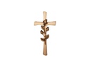 Geformtes flaches Kreuz mit Rose 25