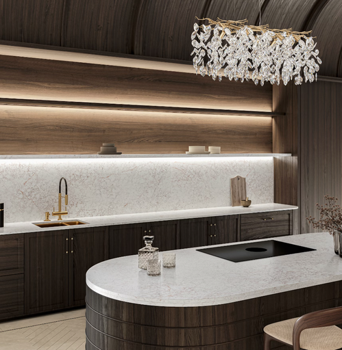 Silestone Rivière Rose (1,2 cm výrobek)