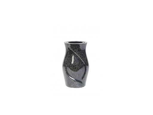 [G3958/BLA] Vase V10 (Black)