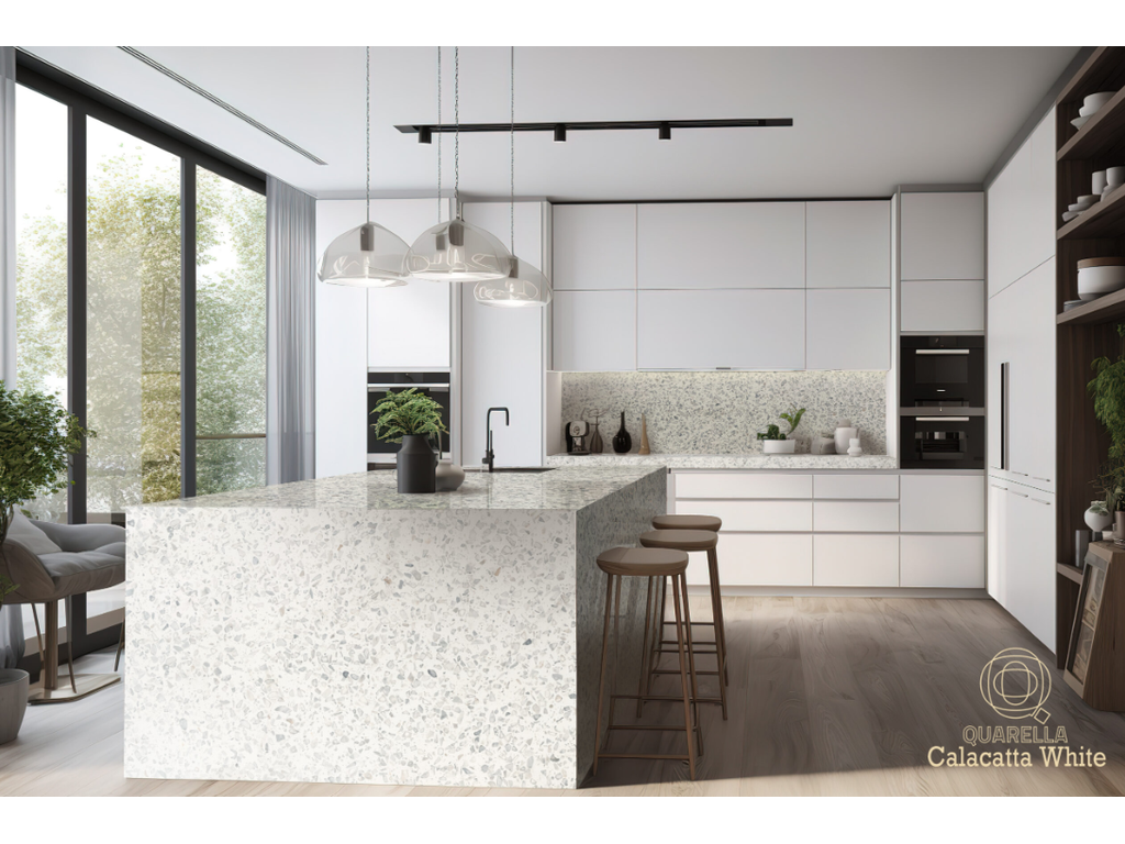 QUARELLA CALACATTA WHITE