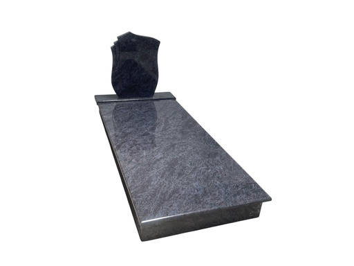 [99] Einzelgrab Granit Vizag Blue