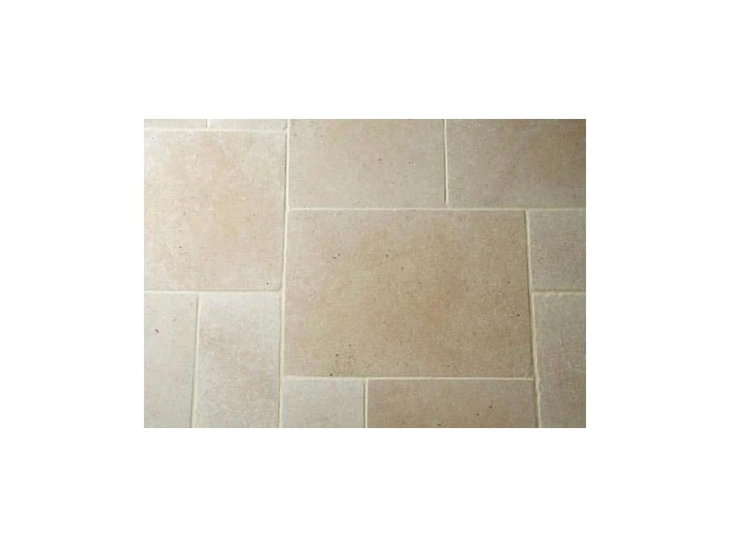 Siena Antik Pflaster Französisches Muster getrommelt 2 cm