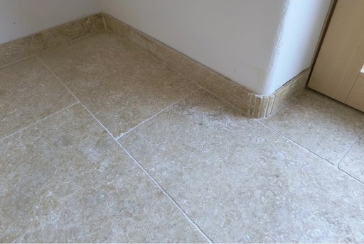 [4298] Sockel Siena Antik getrommelt 100x7x1 cm